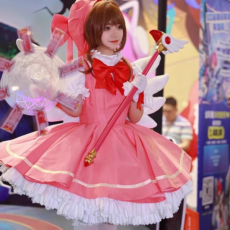 魔卡少女樱星星鸟头cosplay封印图片
