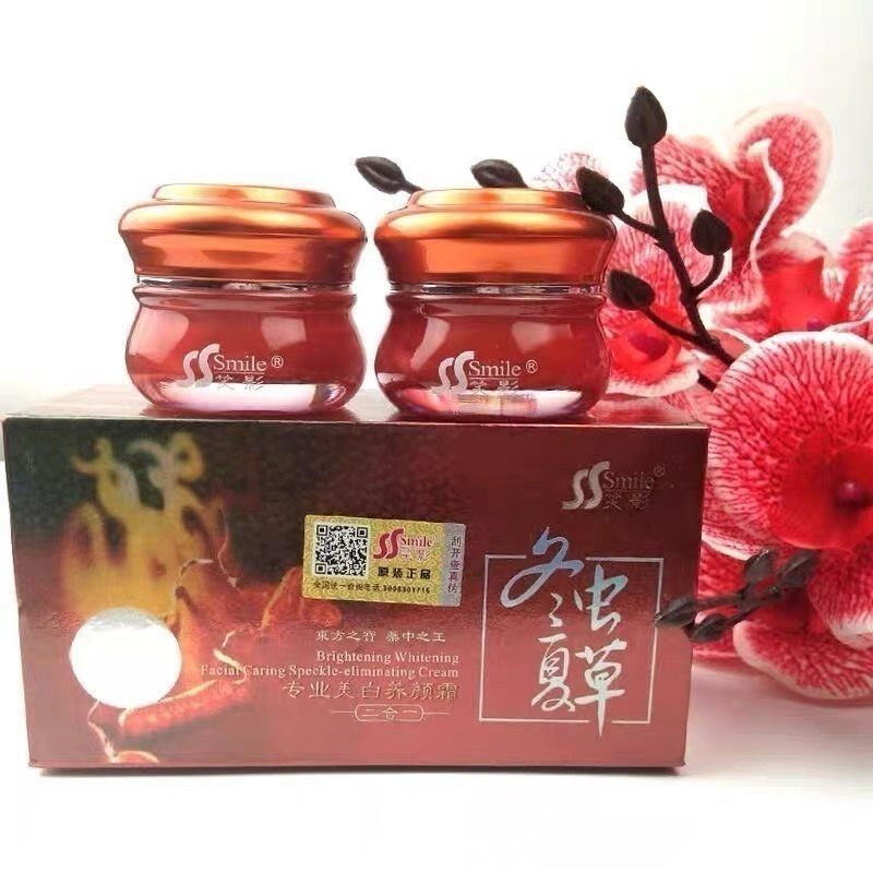 正品笑影冬虫夏草二合一美容养颜
