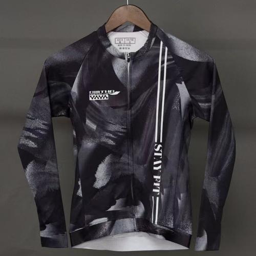 迈赛力秋冬款抓绒保暖骑行服新款公路自行车长袖抓绒骑行外套