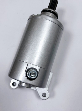 越野 车宗申CQR/CB250白板链条机地平线250启动电机11齿歪脚马达