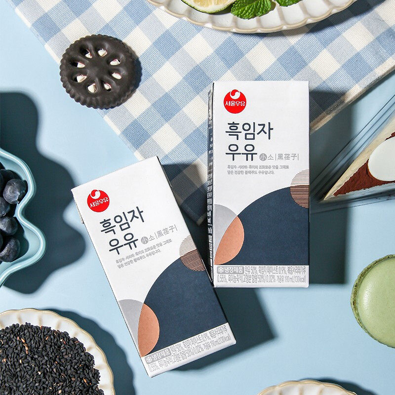 韩国原装进口寿尔首尔燕麦/黑芝麻多谷物混合牛奶饮品,咖啡/麦片/冲饮,低温奶,淘宝优惠券,粉丝福利购,淘宝优惠卷