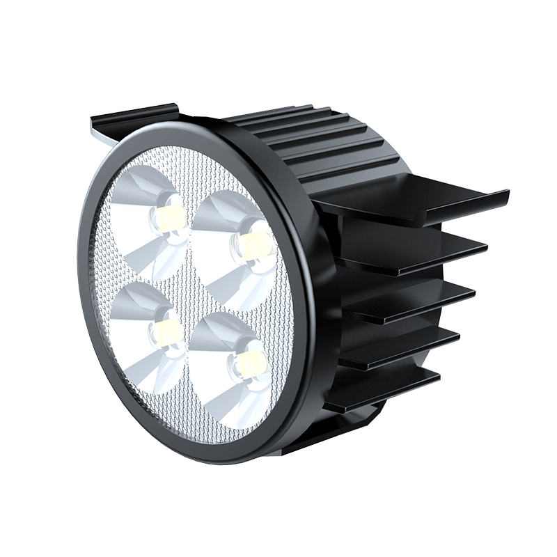 希洛普代驾电动滑板车原装高亮大灯带喇叭LED前大灯超亮射灯通用