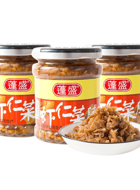蓬盛虾仁菜脯195g广东菜谱配粥