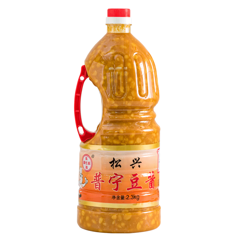 鄭松興正宗普寧豆醬2.3kg商用包郵大瓶裝潮汕特產(chǎn)砂鍋粥調(diào)味料