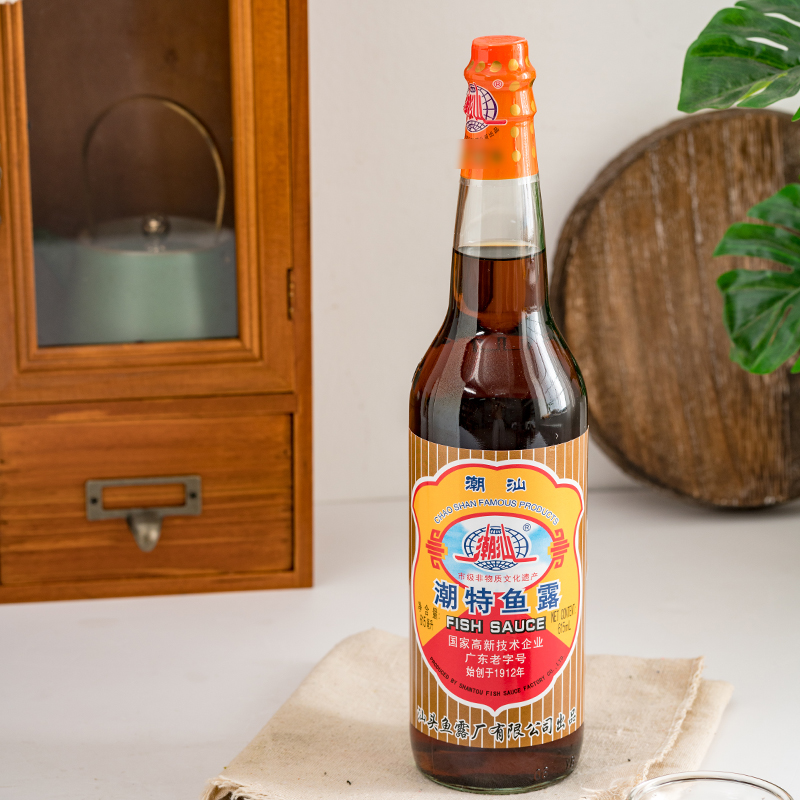 潮汕潮特鱼露615ml蘸饺子潮汕特产蒸鱼炒菜调味品白菜家用腌制