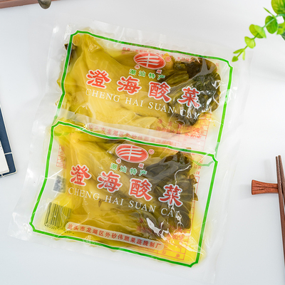 250g澄海酸菜伟顺独立袋装