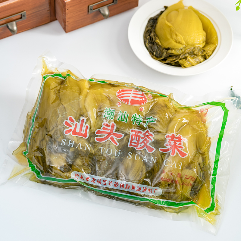 伟顺潮汕特产酸菜鱼小菜