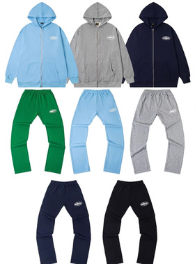 Corteiz Tracksuit Drill男女同款美潮运动休闲百搭卫衣长裤套装