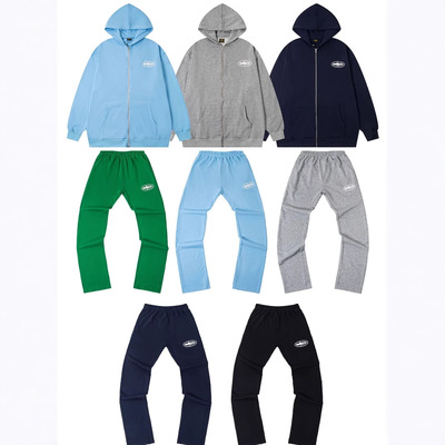 Corteiz Tracksuit Drill男女同款美潮运动休闲百搭卫衣长裤套装