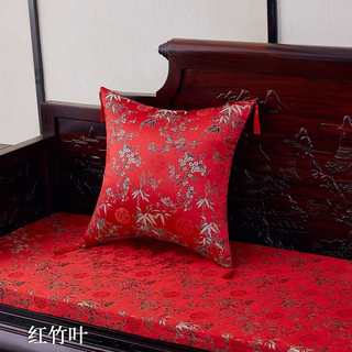 高档新中式抱枕靠垫中国风客厅古典大靠枕靠背腰枕套含芯红木沙发