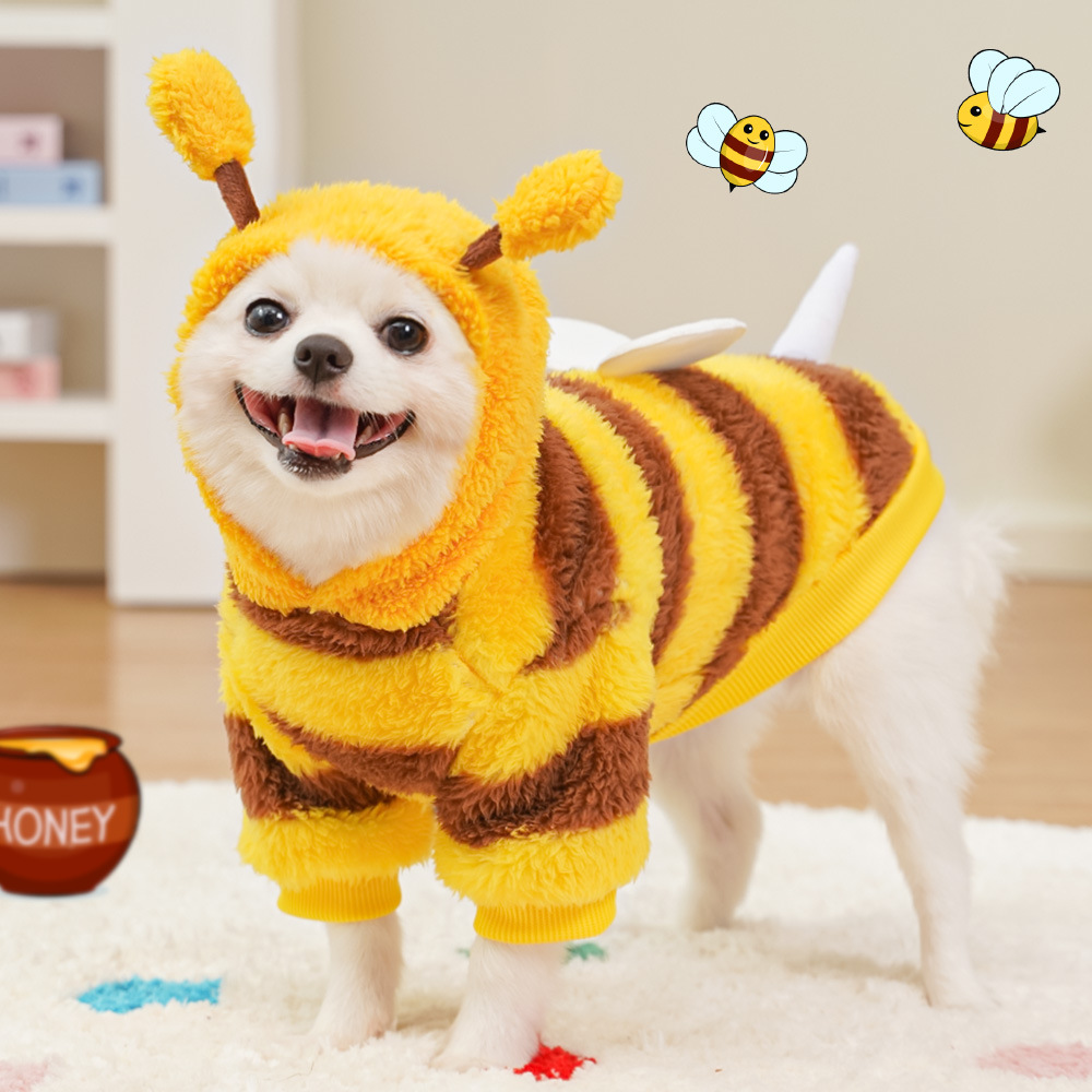 宠物衣服狗狗猫咪用品秋冬狗变身装泰迪比熊法斗猫加绒新品中型犬