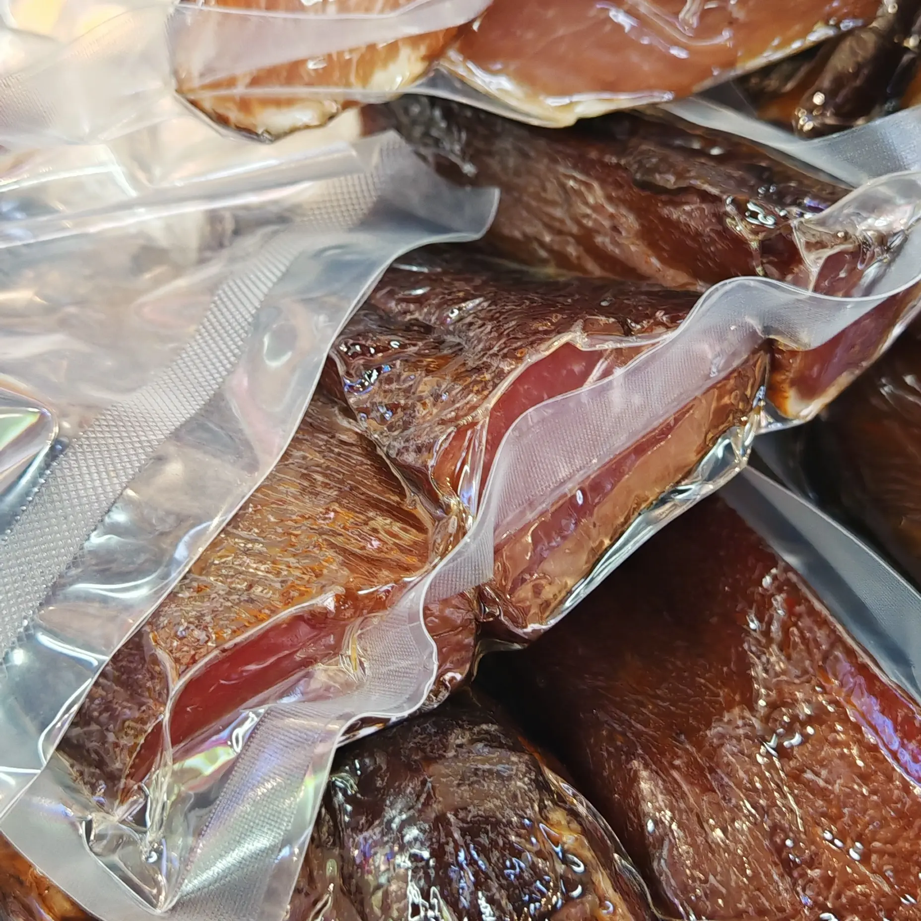 陕西特产腊肉农家自制咸肉正宗农家土猪纯瘦肉500克包邮