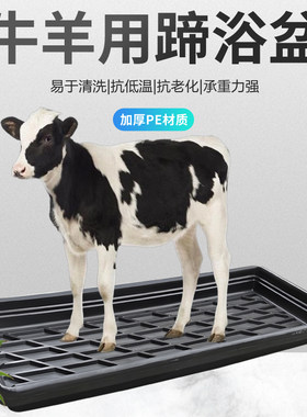 牛羊用加厚蹄浴盆消毒槽