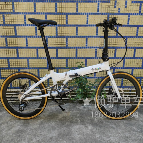 深圳风行专卖20寸 KCD BLAST KAD2018超轻碟刹折叠车中空一体10速