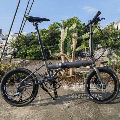 FNHON风行折叠车16寸KAD1618铝合金349轻量自行车碟刹版9速10速