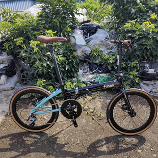 FNHON风行20寸 KCD BLAST KAD2018超轻碟刹折叠车中空一体