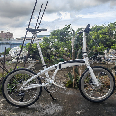 风行Fnhon新款DG2018海豚车架碟刹TORNADO铝合金高刚性折叠油刹