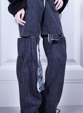 CAP【国风美少年】bjd手作娃衣牛仔裤ID727573YC77叔体3分