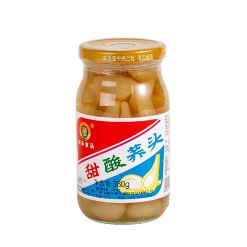 如丰食品甜酸荞头姜片酸梅新鲜腌制泡菜配菜小食酱菜