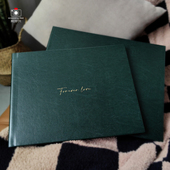 美好时光 影楼皮面结婚纱照相册礼盒婚礼纪念册定制做14寸 永恒爱