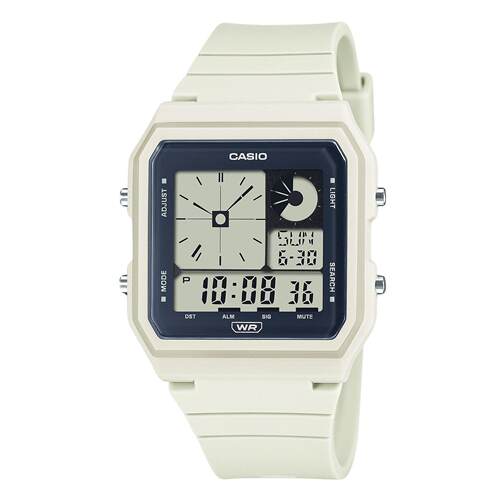 CASIO卡西欧POP数字的闹钟Timer日历Stopwatch背光LF20W8A中性