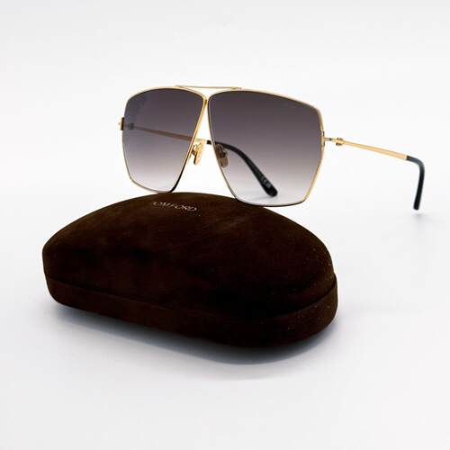 TOMFORD汤姆福特STELLA TF1185 30B太阳眼镜墨镜金棕色中性FT1185
