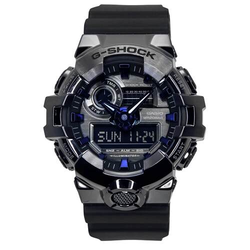 CASIO卡西欧G SHOCK钢数字的闹钟石英GM 700P 6A 200M男士手表
