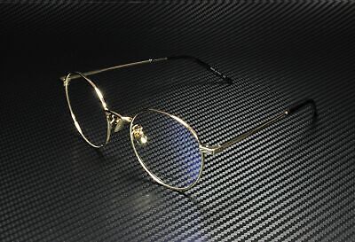 SAINT LAURENT YSL 237 F 003椭圆形金色棕镜片52m男近视眼镜框架