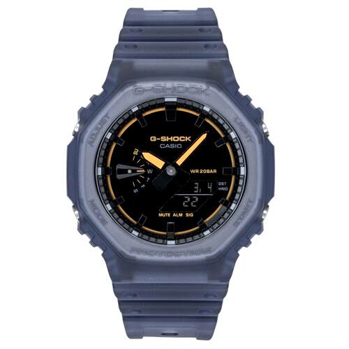 CASIO卡西欧G Shock数字的黑色表盘石英GA 2100K 2A 200M男士手表
