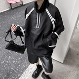 夏季设计感黑白撞色防晒衣轻薄透气时尚防晒服夹克潮H1908P80，男装防晒衣，星座1114（原A254）