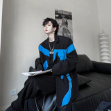 韩网红黑白撞色拼接高级感西装外套男痞帅西服韩版潮H2005P140，男装西服，星座1114（原A254）