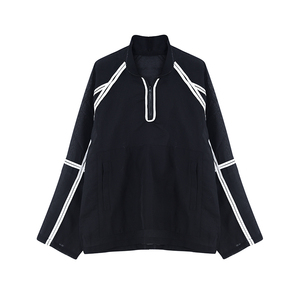 夏季设计感黑白撞色防晒衣轻薄透气时尚防晒服夹克潮 H1908 P80图片