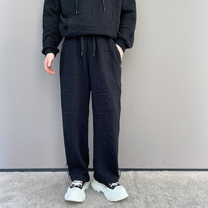 设计感高级男装潮发型师网红穿搭一套衣服运动休闲套装H1337 P155图片