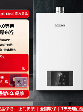 Rinnai/林内RUS-R16E51G-CB/R20E51G-CB燃气热水器恒温零冷水16升