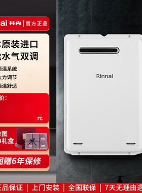 Rinnai/林内REU-A1620W/A2024/A2426W燃气热水器室户外机进口16升