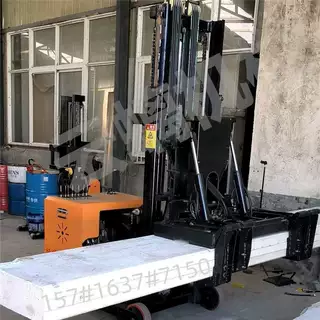 简易复合ALC板轻质轻便夹板竖立板机全自动抓板隔断墙条板安装机