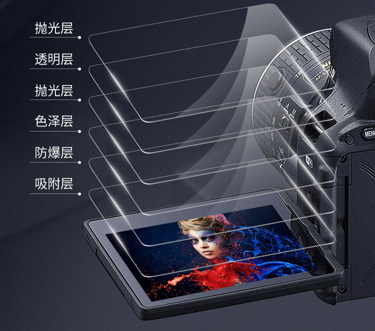 适用尼康相机d7100 d7200 d800 d810 d610屏幕保护膜Z6 Z7钢化膜|ruв категории Цифровые аксессуары, цифровая фотокамера аксессуары, хранитель экрана фильм - от Buy2taobao.com для оказания профессиональной услуги покупки агента Taobao