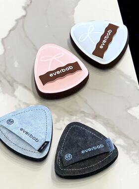 水嘟嘟两用！艾蓓拉everbab生巧可颂气垫粉扑 奶皮牛仔粉扑 宿星