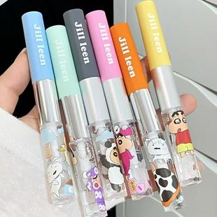 宿星 双头唇釉哑光镜面丝绒唇泥水光雨衣 jill leen蜡笔小新联名款