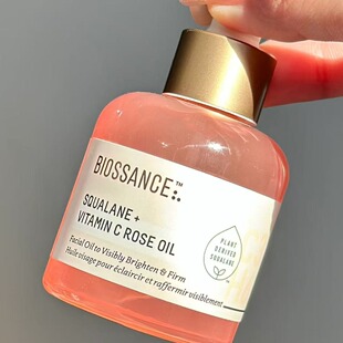 【保税】超值组合!biossance玫瑰精华油15ml+12ml角鲨烷提亮宿星
