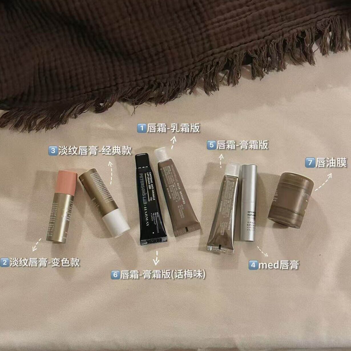 毕生之研咖啡因唇霜润唇膏唇膜图片