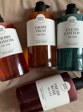 保税仓 爱茉莉Happybath沐浴露长效保湿温和清洁滋润留香 宿星