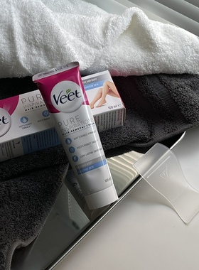 【保税】到26年6月 法国薇婷veet脱毛膏常规粉色 敏感肌蓝色 宿星