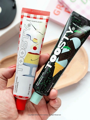韩国TOOSTY牙膏薄荷巧克力奶油