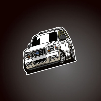 汽车贴纸适用于#ford#explorer#fordexplorer#eddiebauer  8251