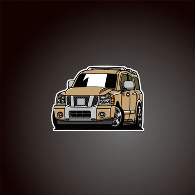 汽车贴纸适用于#nissan#USnissa#armada#A60  8240