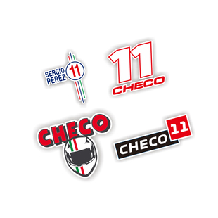 塞尔吉奥·佩雷斯 Checo f1赛车11号贴纸汽车贴纸个性车贴7556