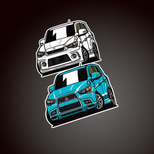 汽车贴纸适用于汽车反光车贴#RVRroadest#roadest#GA3W 8260