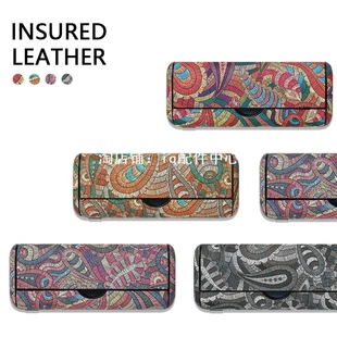 适用iqo七代旗舰款PRIME腰果花保护套六代4.0翻盖替换盖装饰皮革