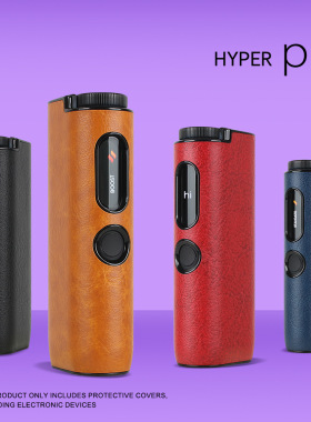 适用glo hyper pro防摔壳PC+PU装饰皮革配件GLO HYPER PRO保护套